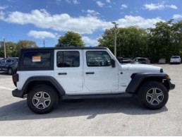 FS : Unlimited Sport S 4WD Used 2020 Jeep Wrangler to be  delivered anywhere