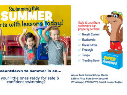 Swimming lessons in Qatar
