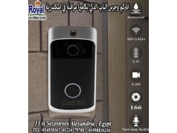 انتركم و جرس باب ذكي و كاميرا مراقبة في جهاز واحد في الاسكندرية smart doorbell intercom