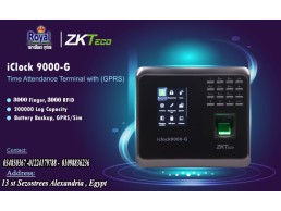  اجهزة حضور و انصراف في اسكندرية  جهاز بصمة ZKTeco Iclock9000-g   بصمه صباع  3000 كارت