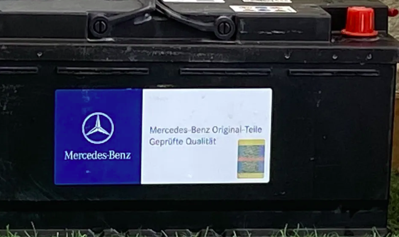 Mercedes Benz AGM battery بطارية مرسيدس