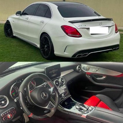 مرسيدس بنز C63S موديل 2018