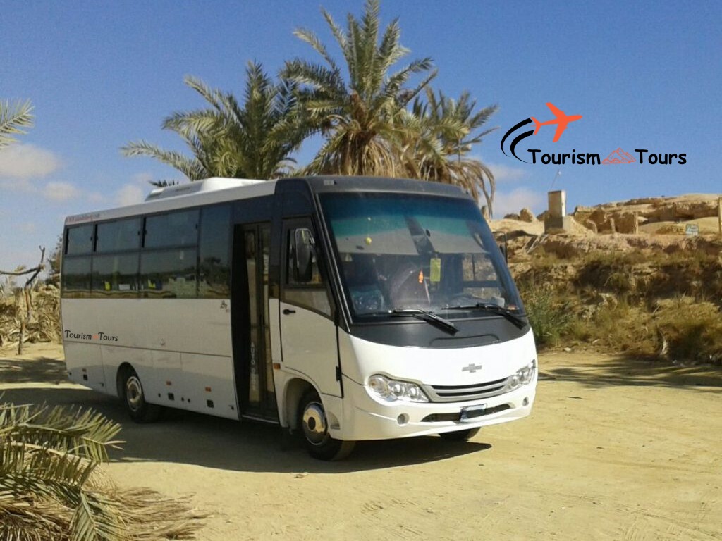 The 33-passenger Chevrolet bus provides everything you need for a comfortable and safe trip, making 