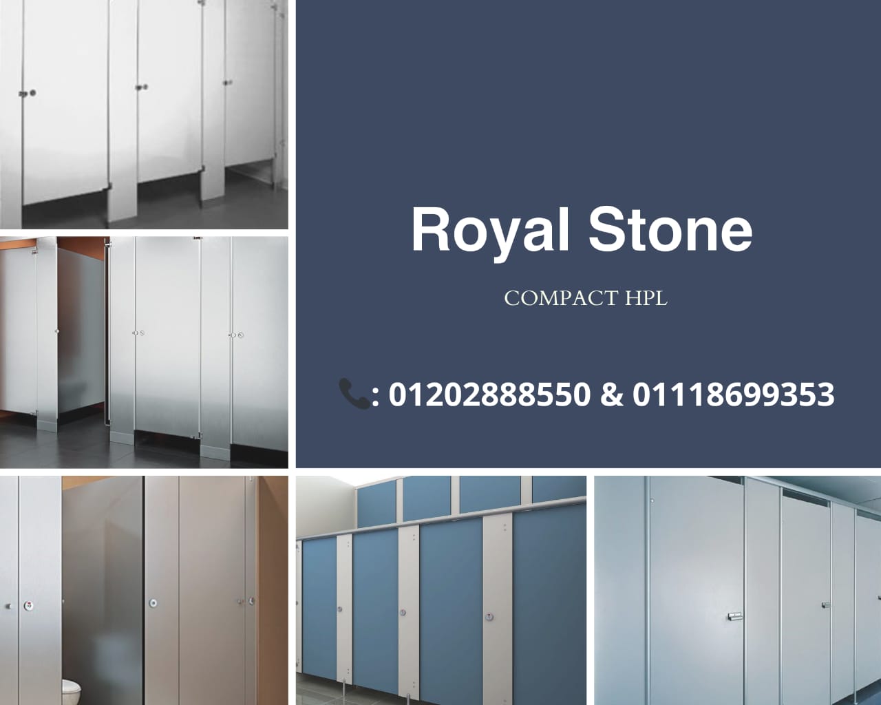    خليك دائما مع الاختيار الصح والمناسب ليك royal stone تسهل عليك تركيب و توريد الواح كومباكت HPL