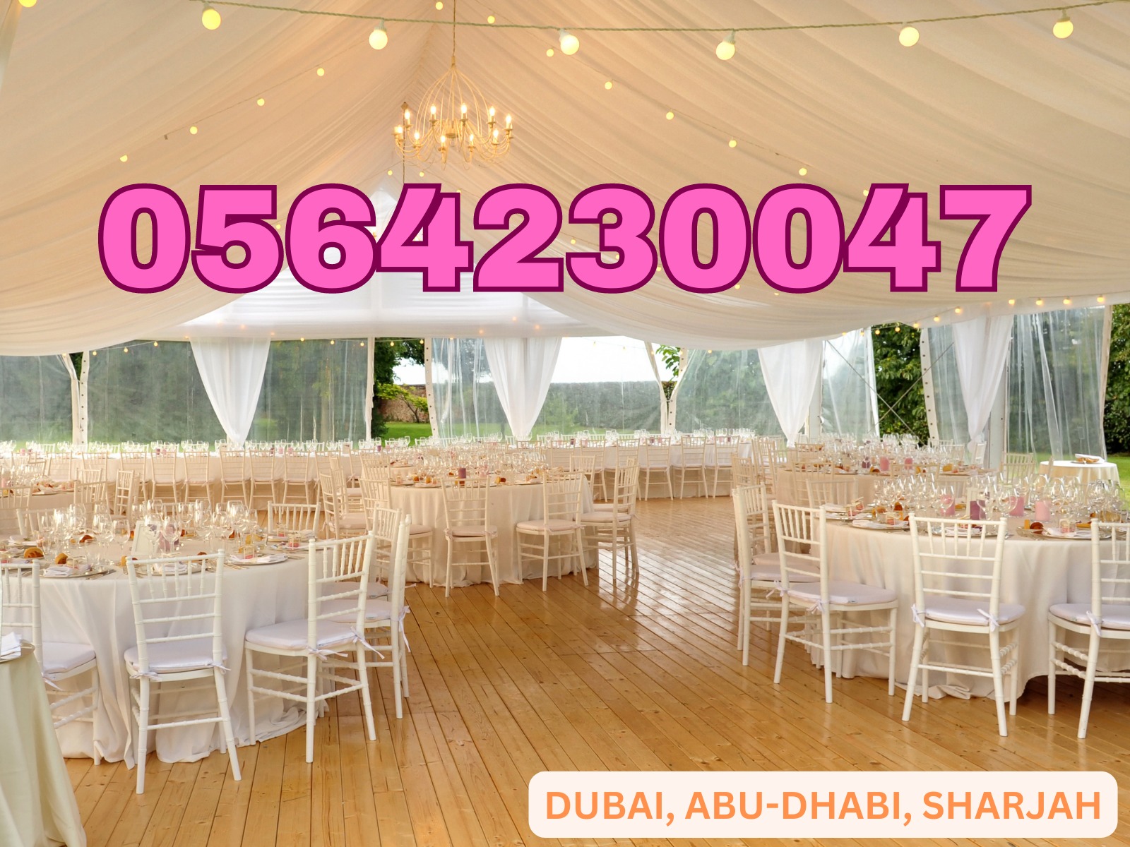 تجربة لا تُنسى مع مستلزمات حفلاتنا! ???? احجز الآن واستمتع بأفضل الكراسي والطاولات. #حفلات_دبي